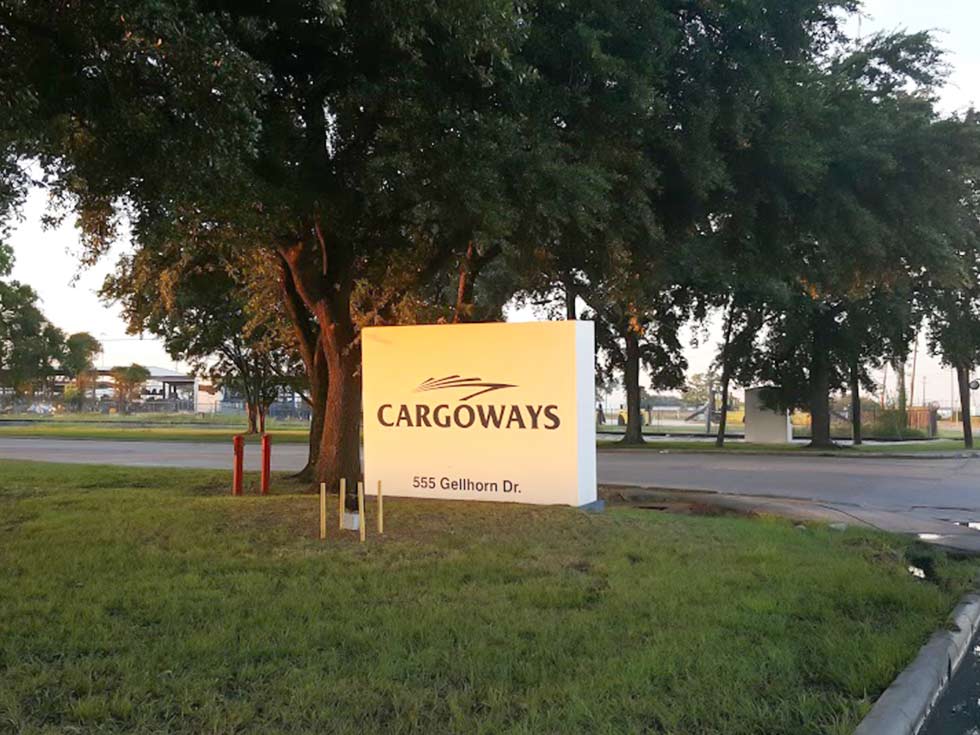 Cargoways Gellhorn Warehouse Entrance